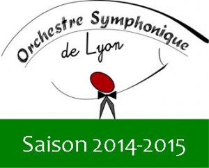 Orchestre Symphonique Lyon Saison 2014-2015