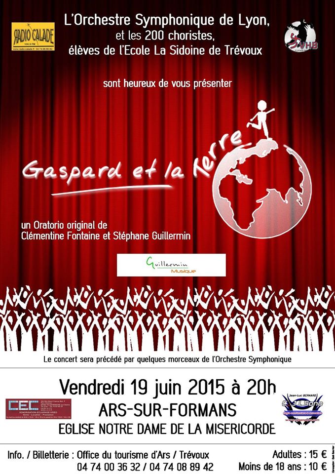 Concert Gaspard et la Terre Orchestre Symphonique de Lyon