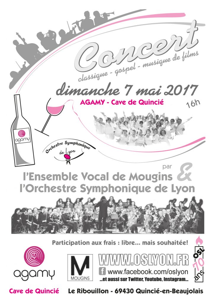 L'OSL en concert à la cave AGAMY de Quincié en Beaujolais 