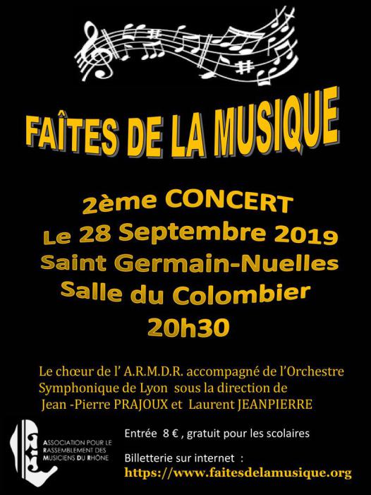 OSL Faites de la Musique - departement du Rhône - 28 septembre 2019