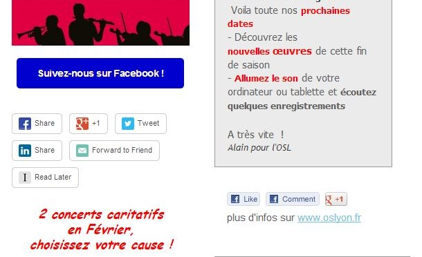 OSL La newsletter de Janvier est là