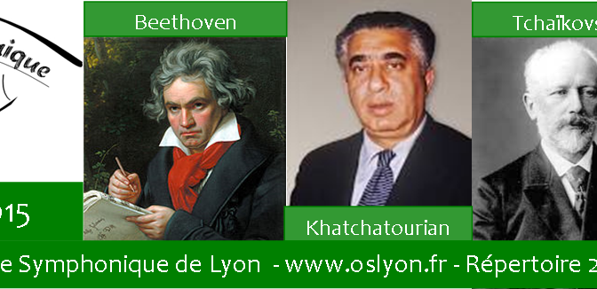 Orchestre Symphonique Lyon Répertoire 2014-2015