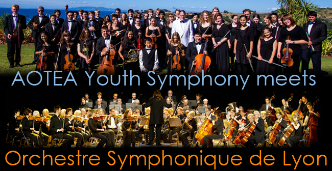 L'OSL recoit l'orchestre de jeunes de Nouvelle Zelande