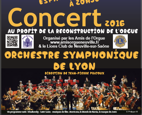 Concert de l'OSL à Neuville le 18 Novembre 2016