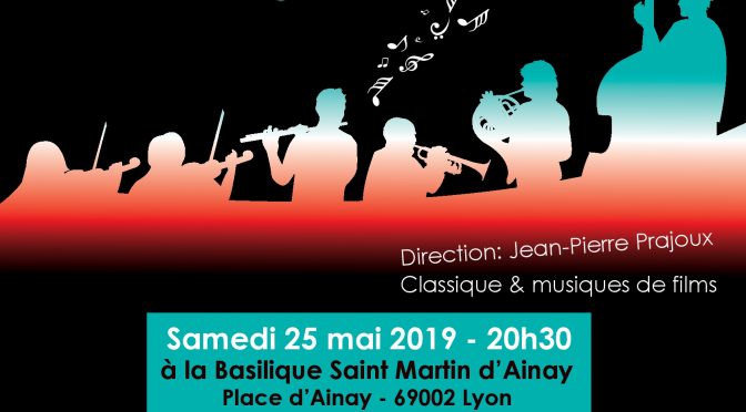 Concert Orchestre Symphonique de Lyon à Ainay le 25 mai 2019