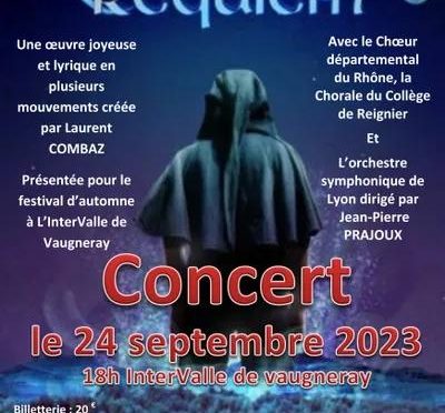 KALIDERSON Requiem, VAUGNERAY avec l'Orchestre Symphonique de Lyon le 24 Septembre 2023